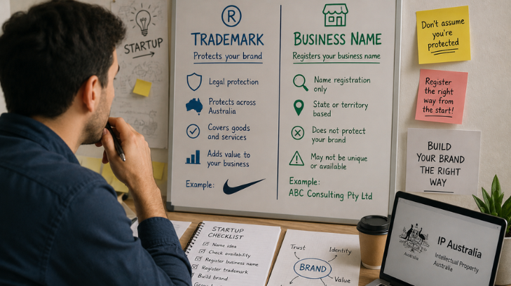 Trademark vs Business Name
